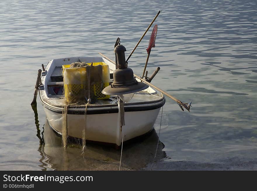 Boat at the sea. Boat at the sea