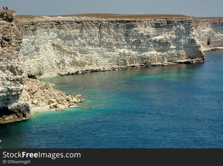 Precipitous cliffs. Precipitous cliffs