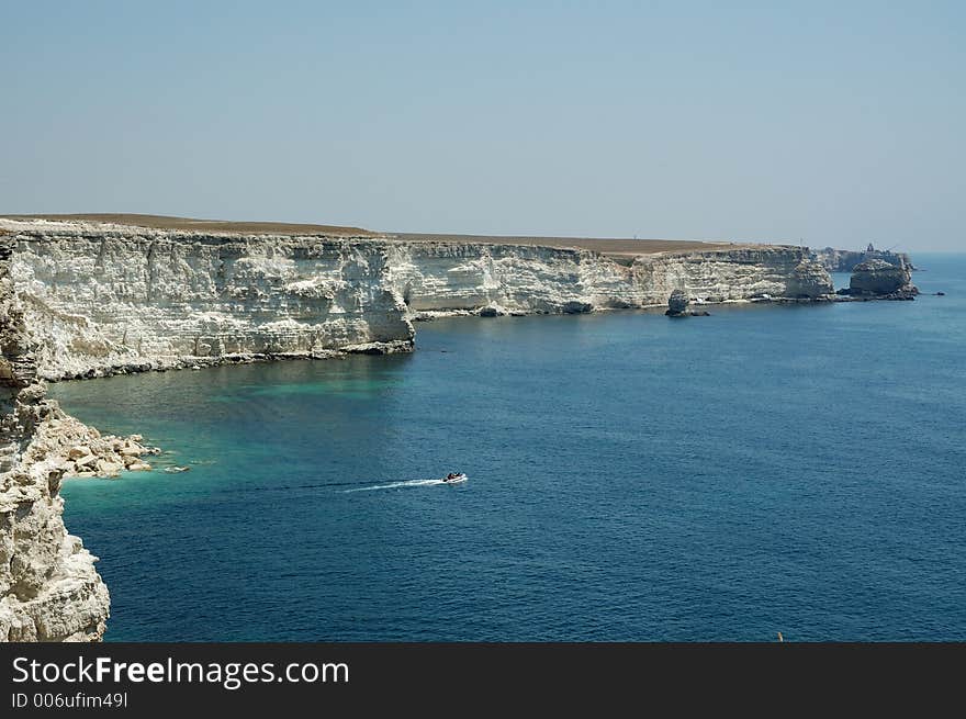 Precipitous cliffs. Precipitous cliffs