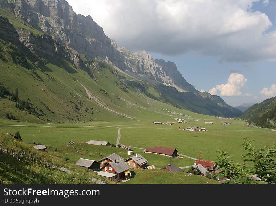 In the Swiss Alps