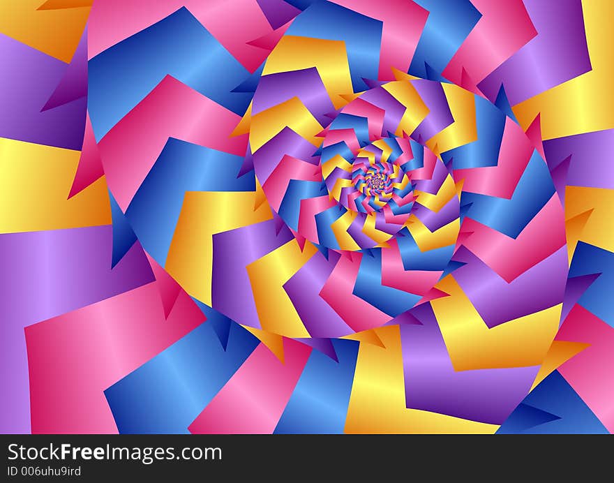 Fractal image with pastel colors. Fractal image with pastel colors.