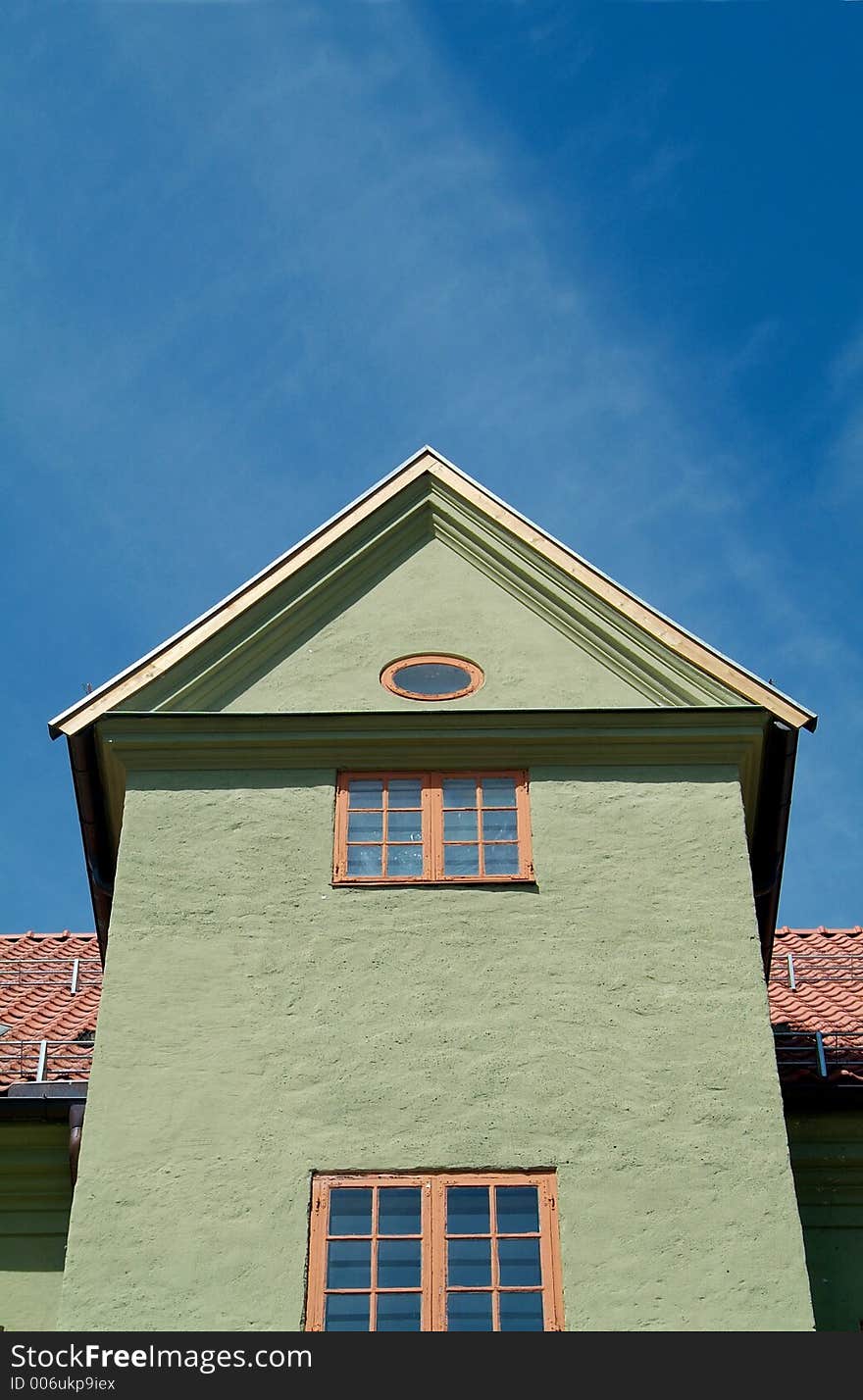 Tower of old building