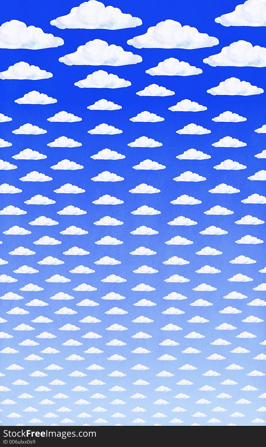 Pattern of clouds on a blue sky. Pattern of clouds on a blue sky