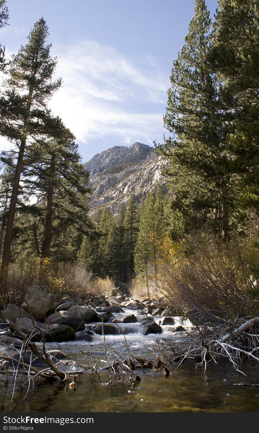 High Sierra creek autumn 2005