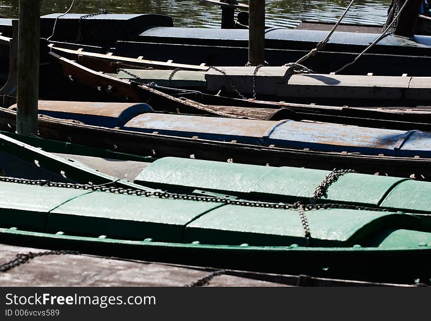 Olders boats in spain