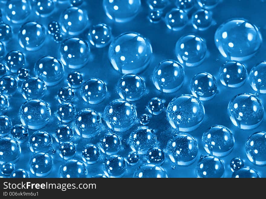 Water drops background