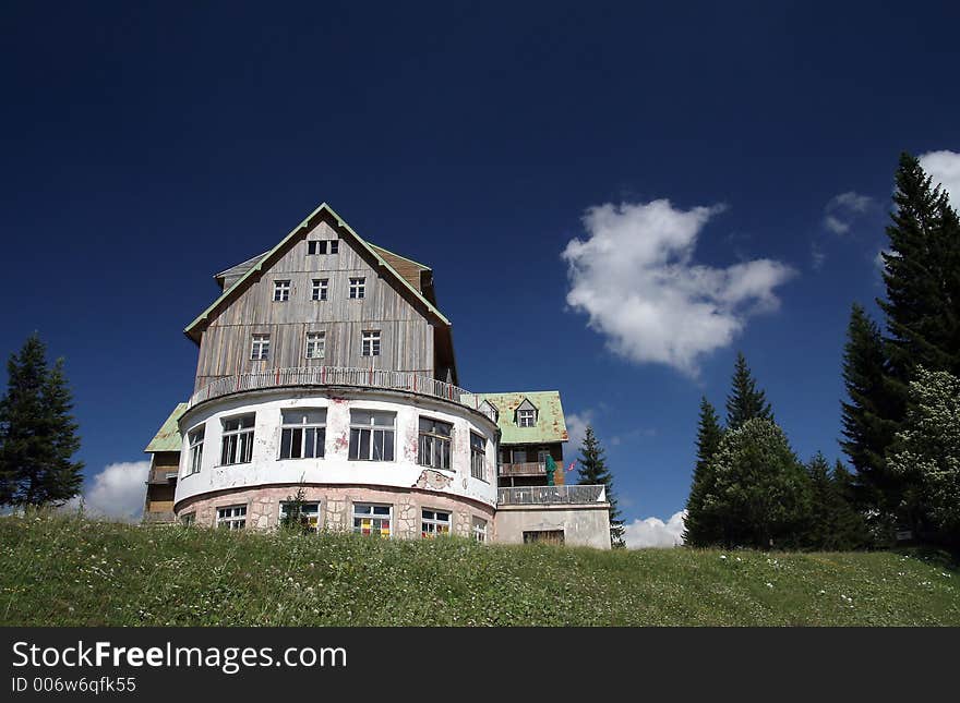 More than 120 years old hotel at the Montenegro