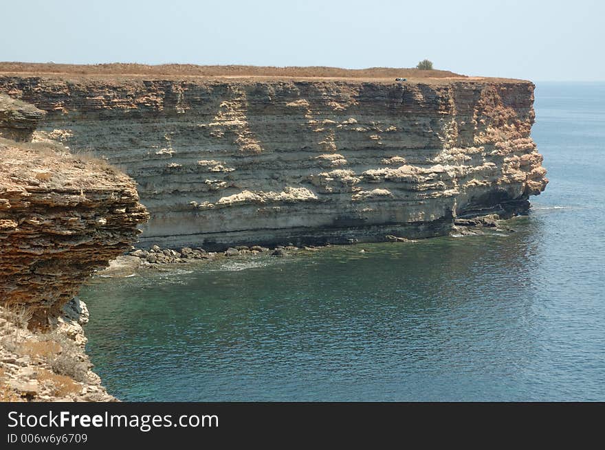 Rocky seashore