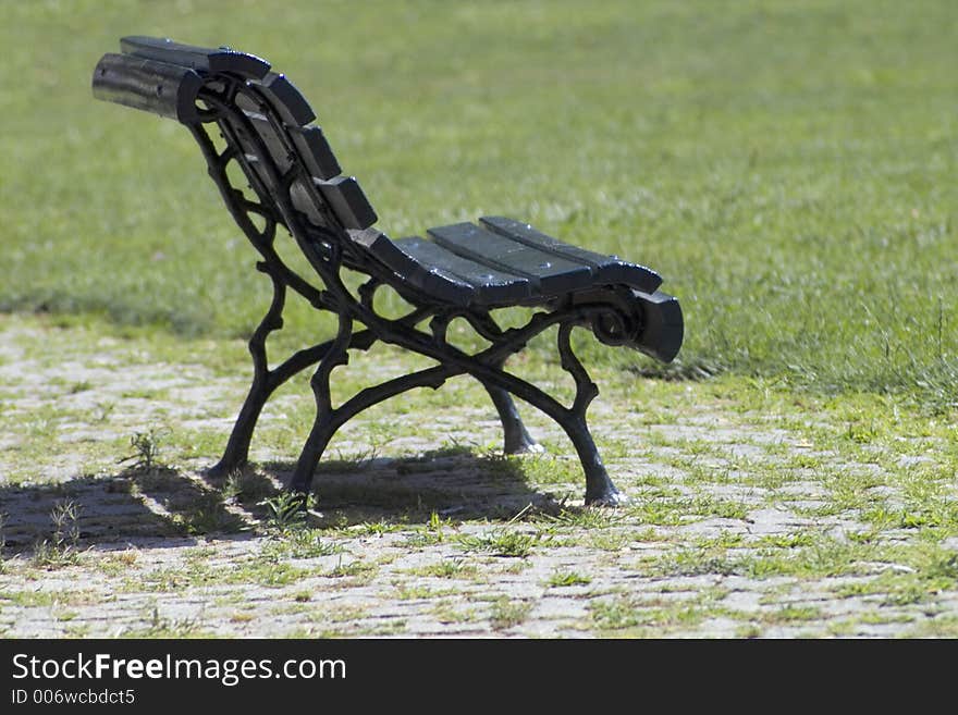 Empty bench