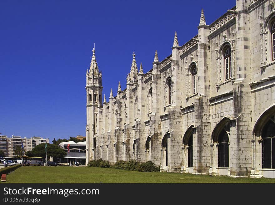 Jeronimos monastry in Lisbon