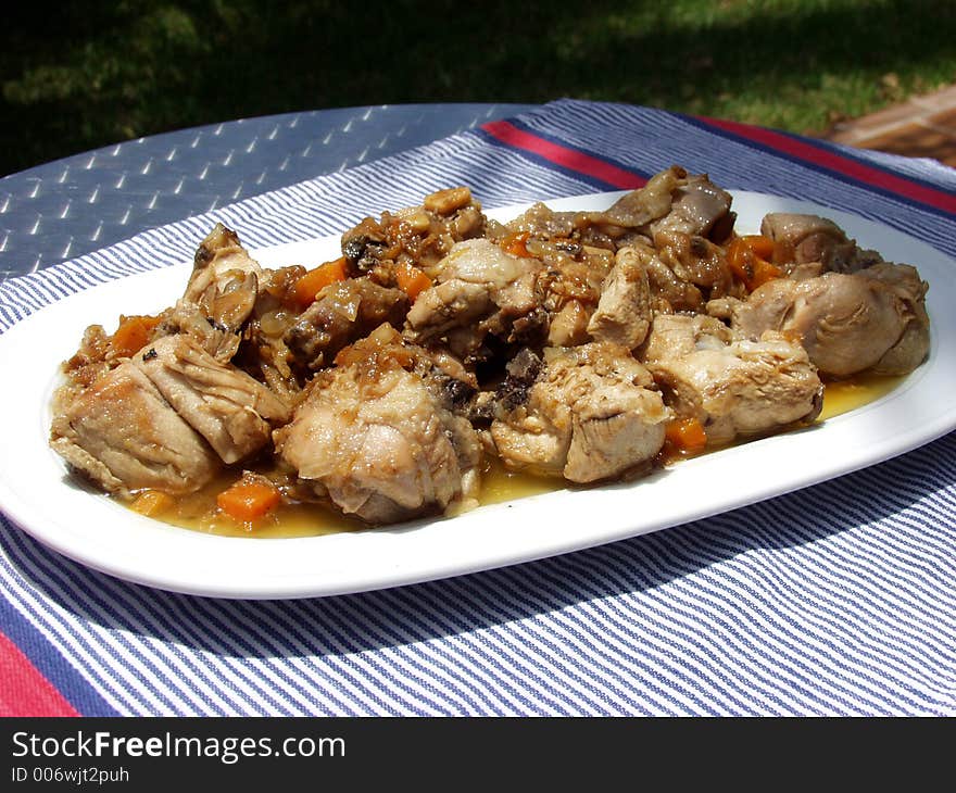 Spanish chicken