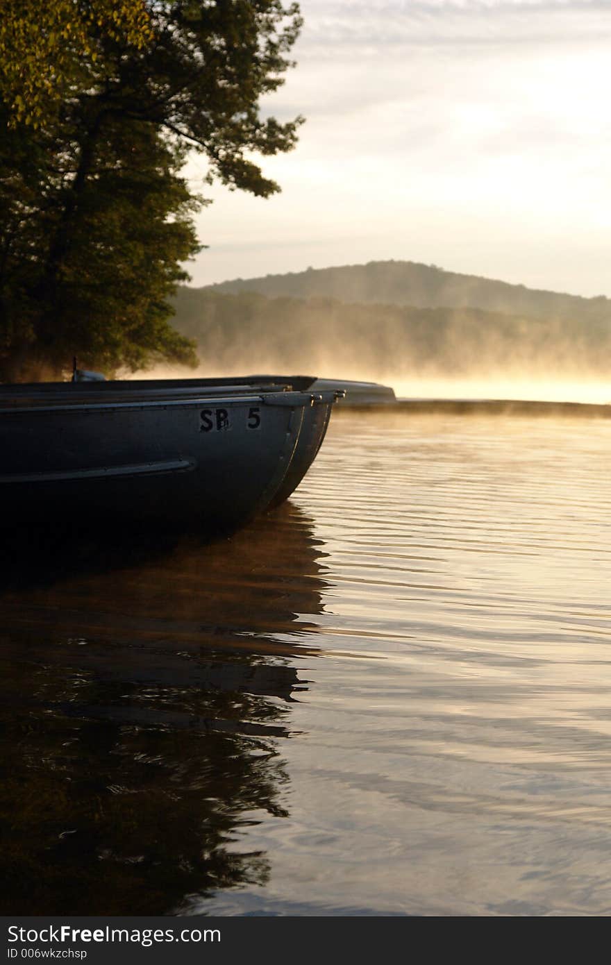 Lake view at 6am