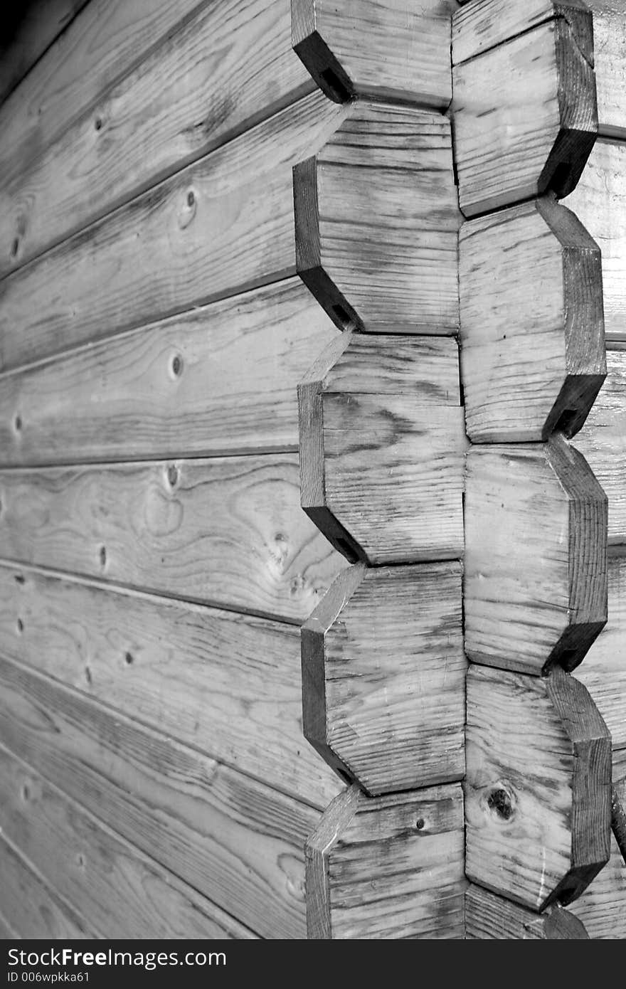 Wood construction detail background. in black and white. Wood construction detail background. in black and white