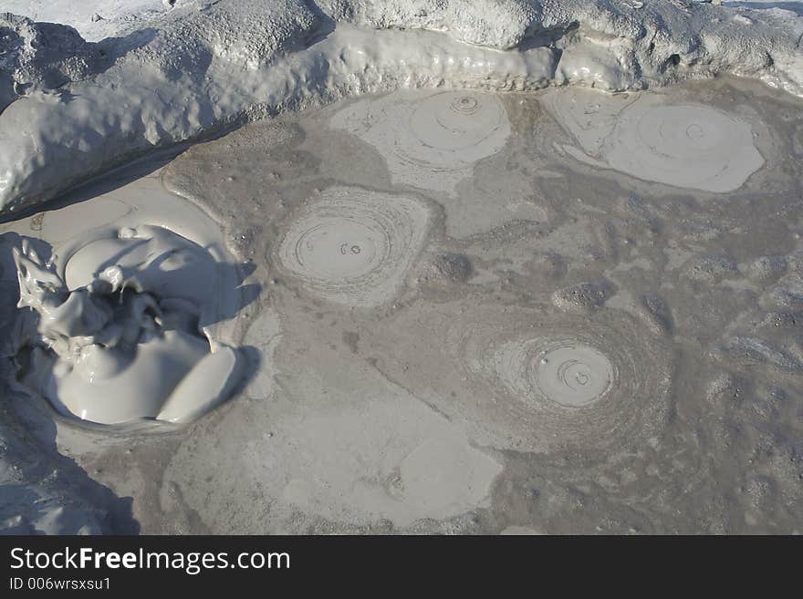 Muddy Volcano Eruption I