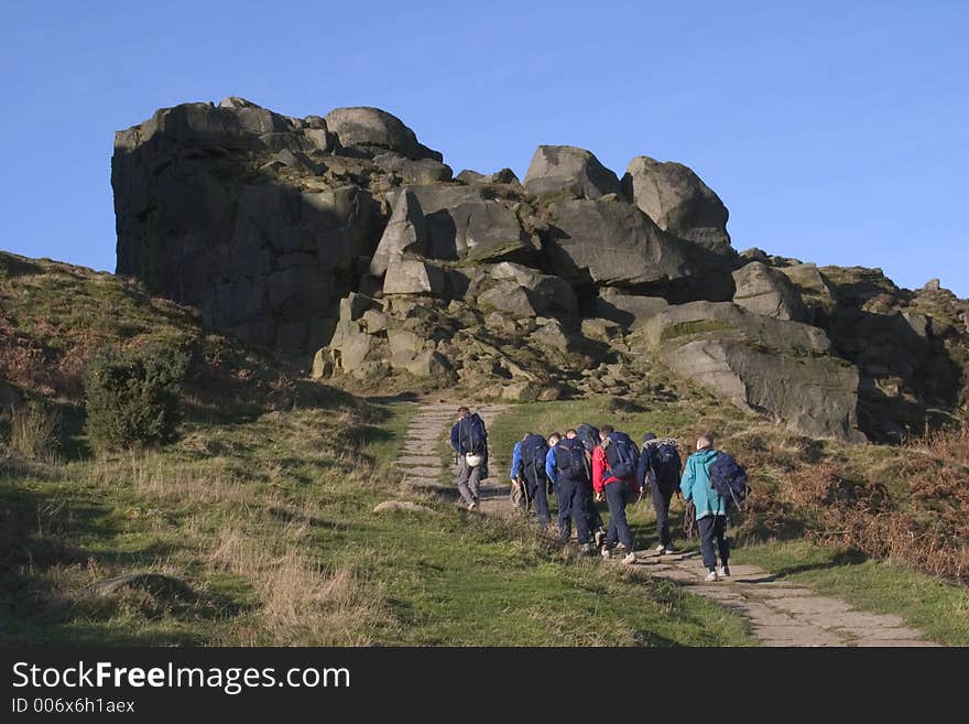 Cow and Calf Rocks, Ilkley Moor, West Yorkshire