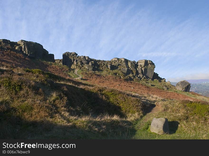 Cow and Calf Rocks, Ilkley Moor, West Yorkshire