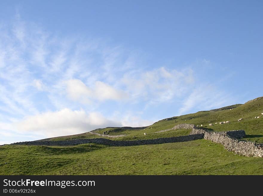 Clouds over Yorkshire Dales