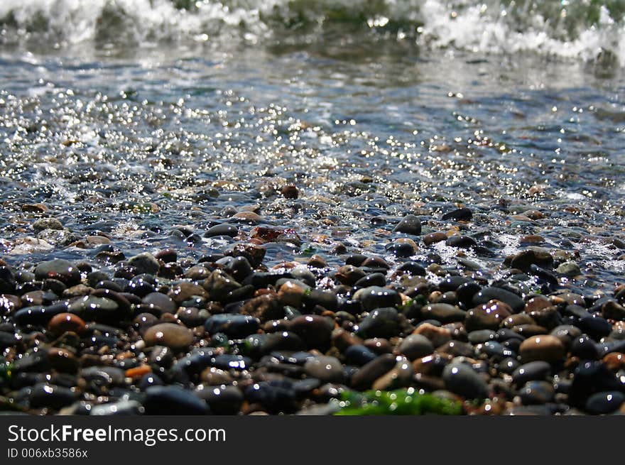 Surf of Puget Sound. Surf of Puget Sound