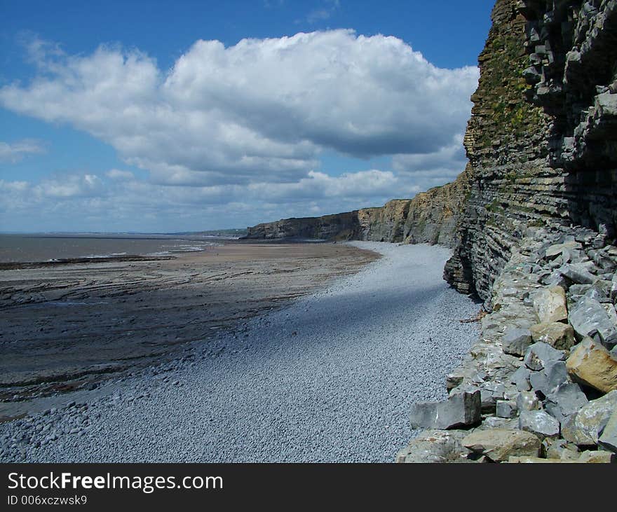 Cliff With Shoreline