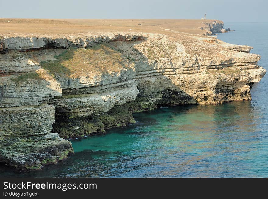 Black sea coastline. Black sea coastline