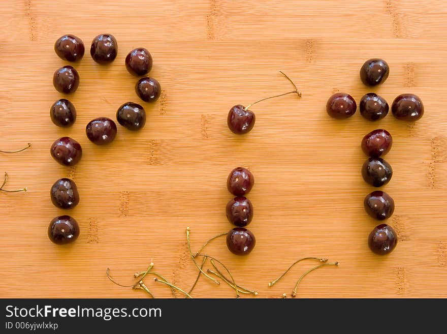 A group of grapes feeling like the pits.