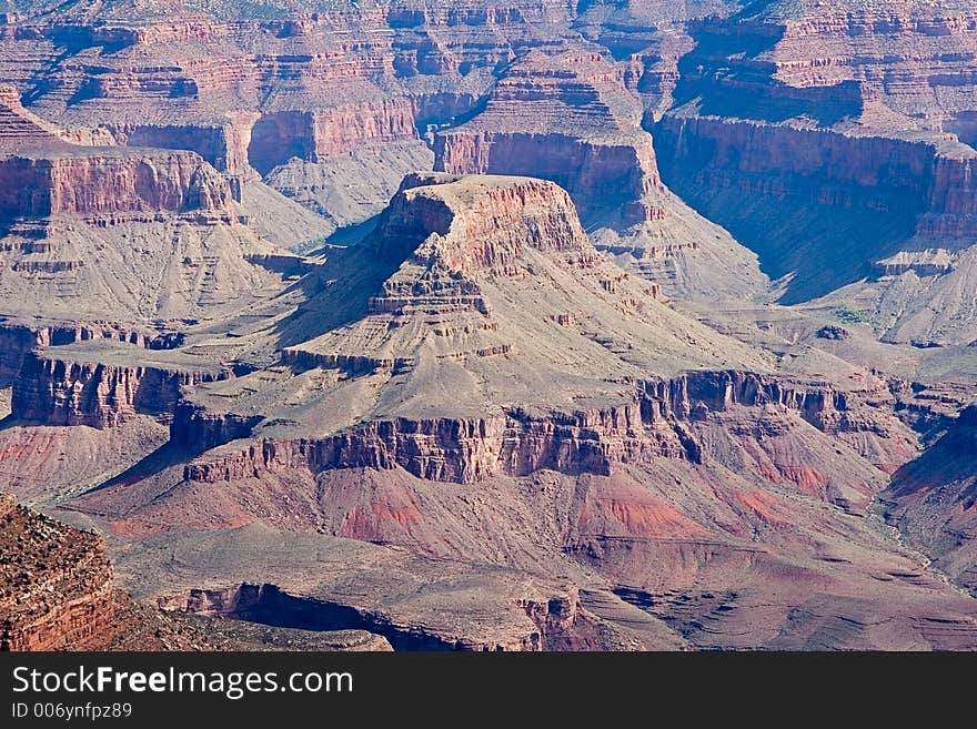 Scenic view of Grand Canyon landscape