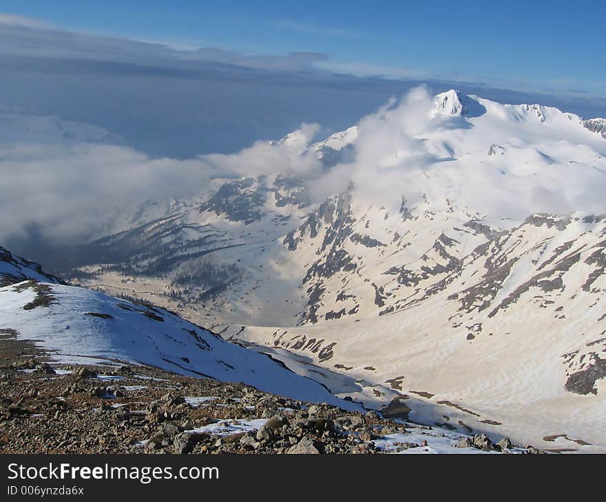 Mountain landscape. Mountain landscape