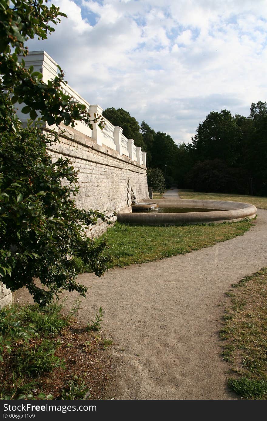 Fontain in the park