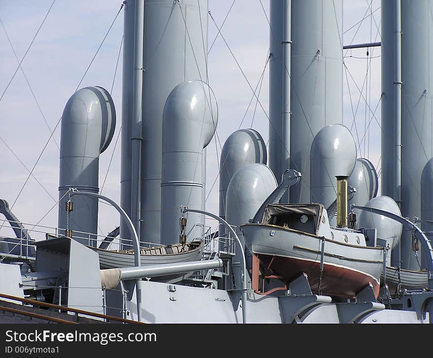 Pipes Of Aurora Cruiser Steam Ship