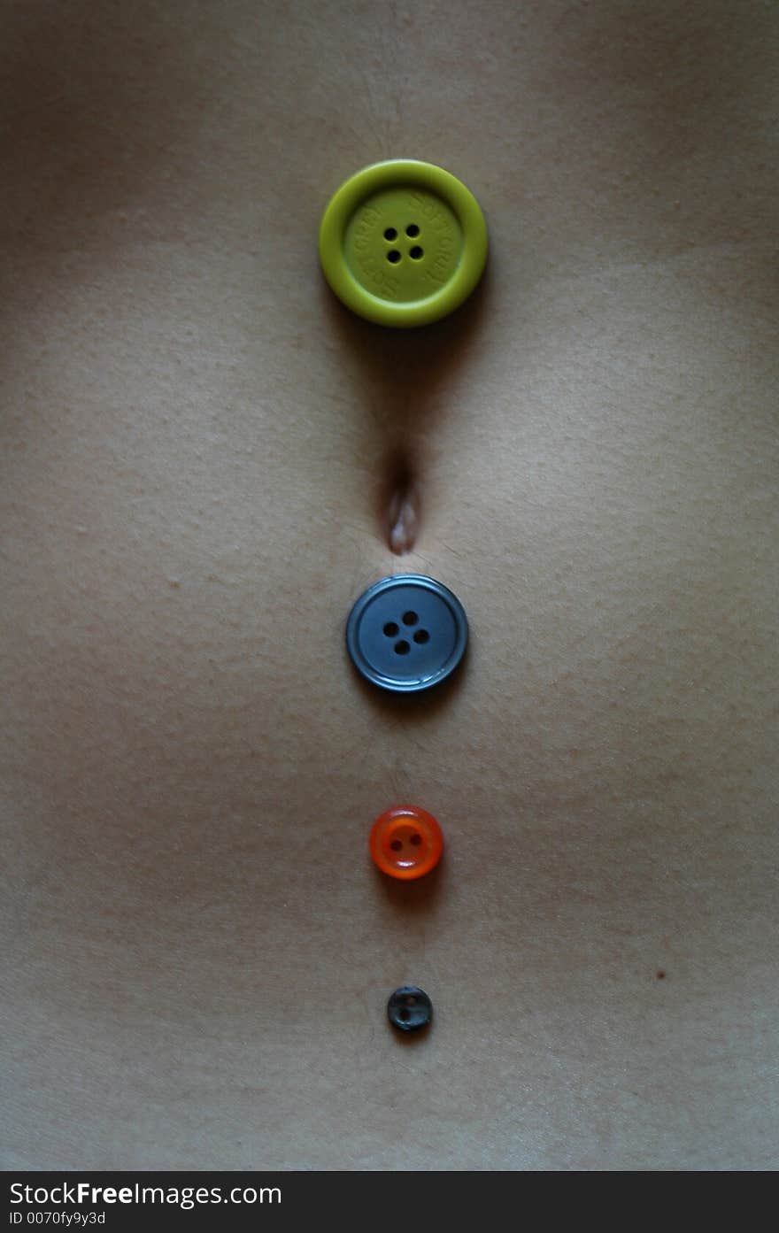 Button on belly