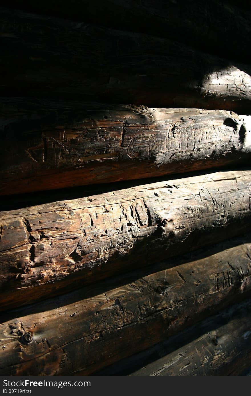 Log texture