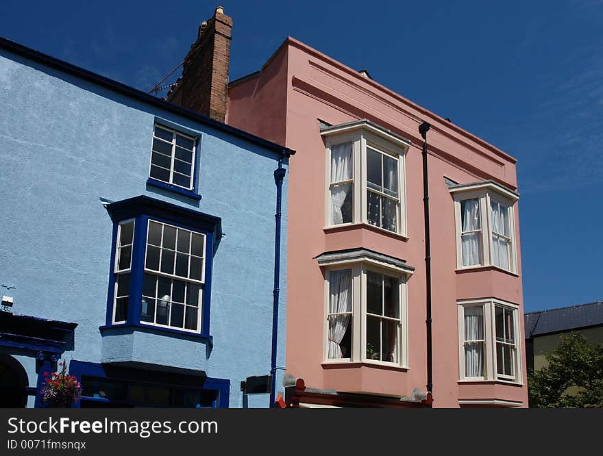 Tenby Pink Blue