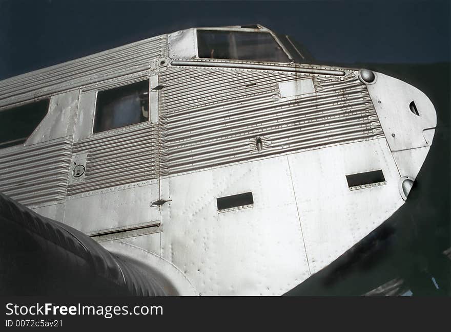 Old passenger plane