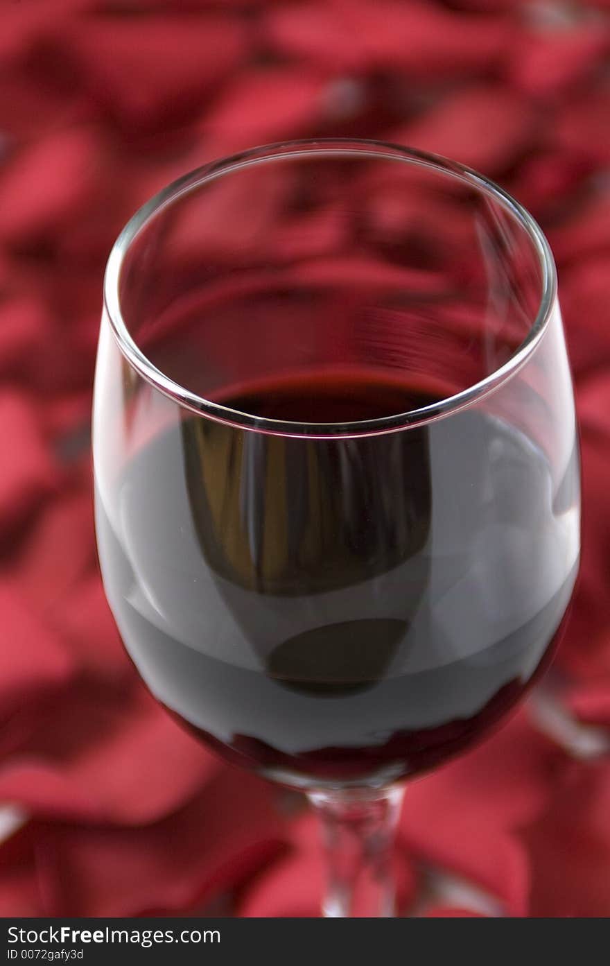 Romantic red wine