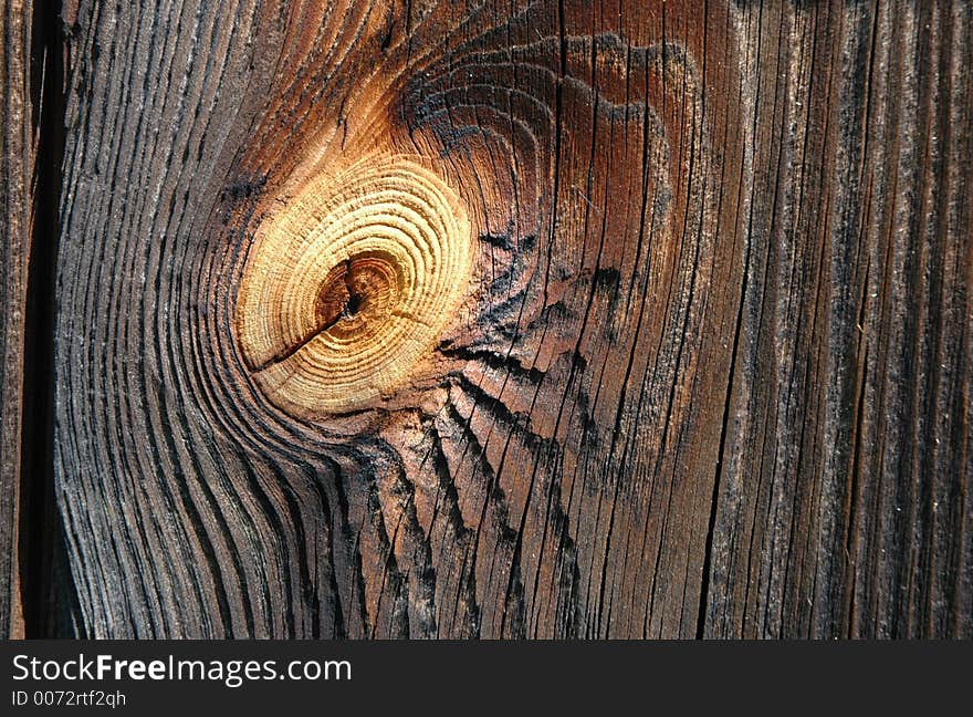 Old pine plank of wood country house