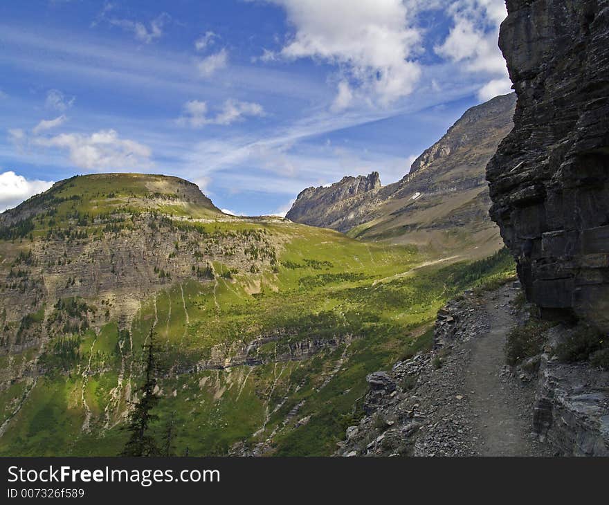 This image of the Haystack Butte was taken on a recent hike in Glacier National Park. This image of the Haystack Butte was taken on a recent hike in Glacier National Park.