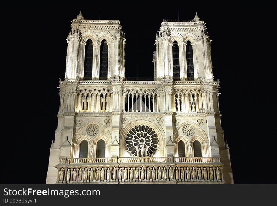 Notre Dame in Paris, France