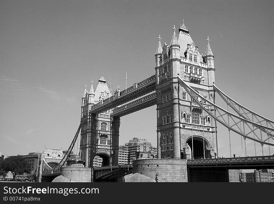 This is an image of the tower bridge. This is an image of the tower bridge.