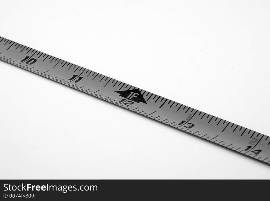 Black and White Ruler