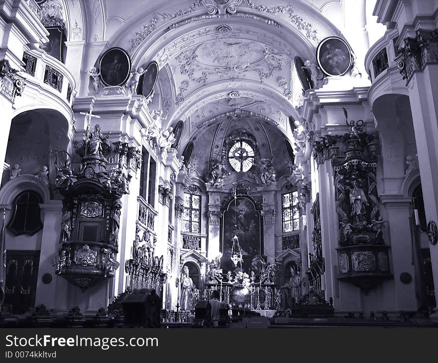 Stift Durnstein Interior - Austria