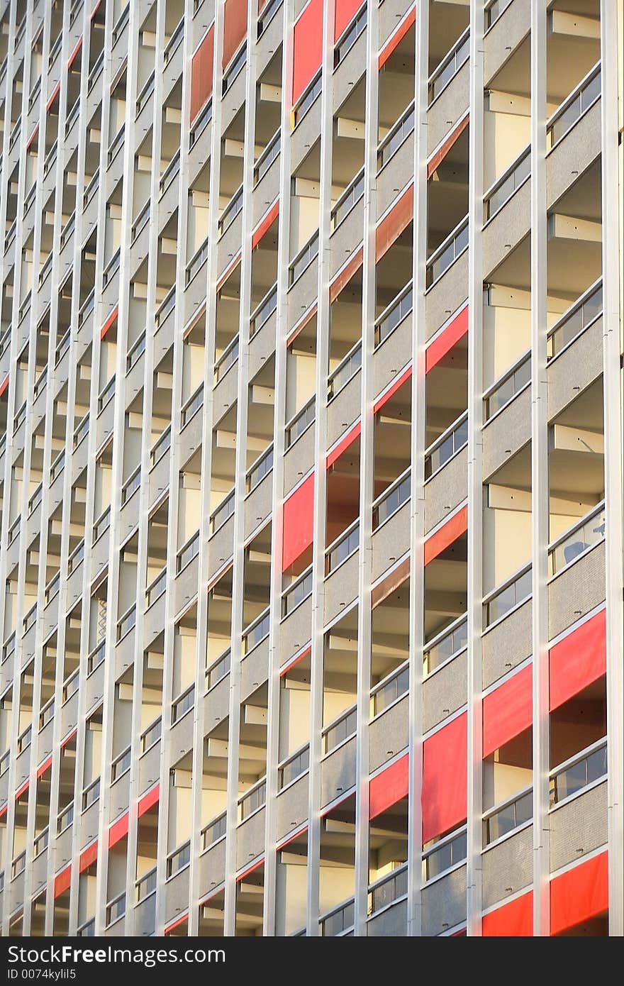 Nature reflect on the building