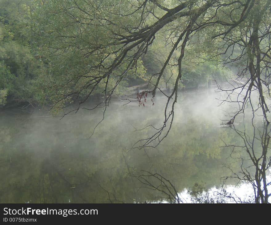 River in the morning