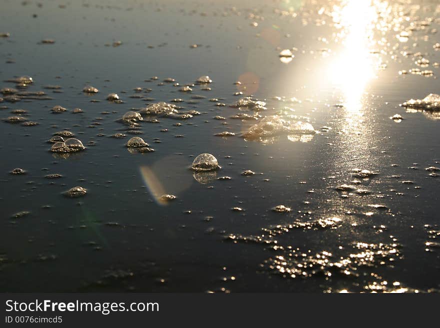 Different textures of water and waves, reflecting different kinds of lighting. Different textures of water and waves, reflecting different kinds of lighting.