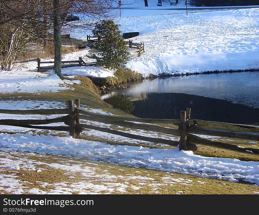 Scenic Snow Stroll