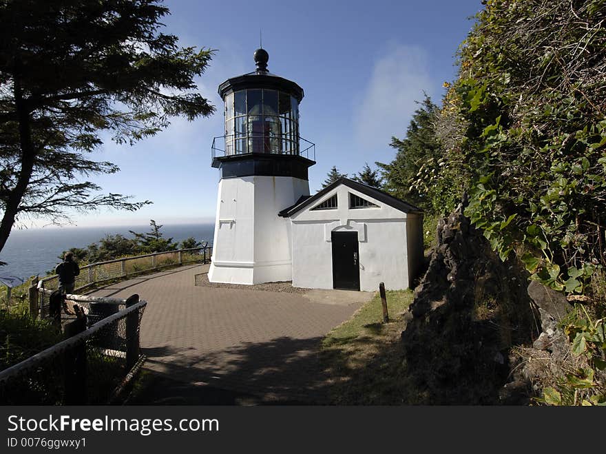 Lighthouse at Cape Meares, Oregon