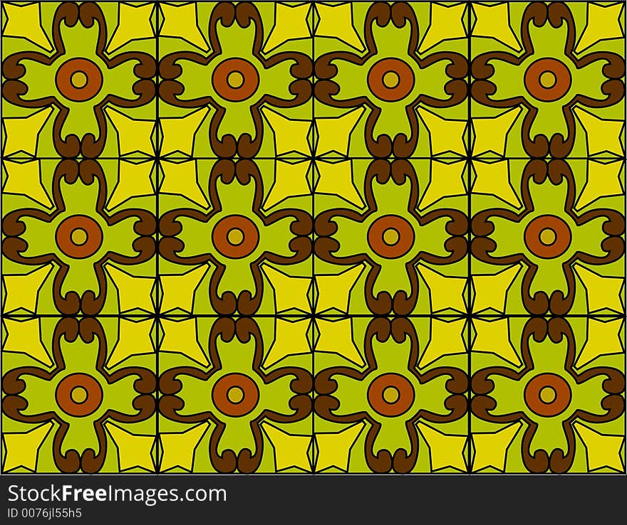 Ornamental background for design