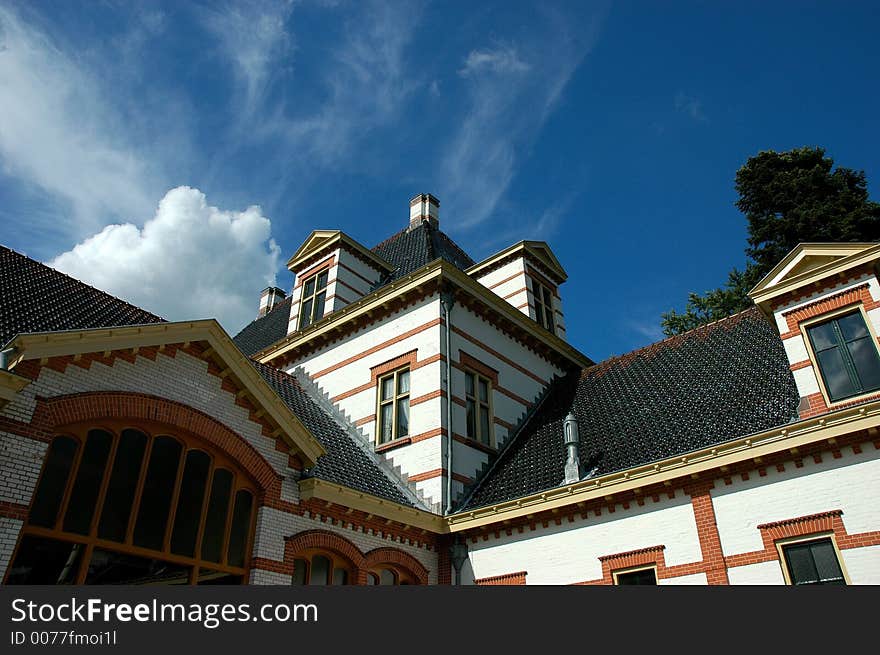 Stables of 't Loo Palace, Apeldoorn, Holland.