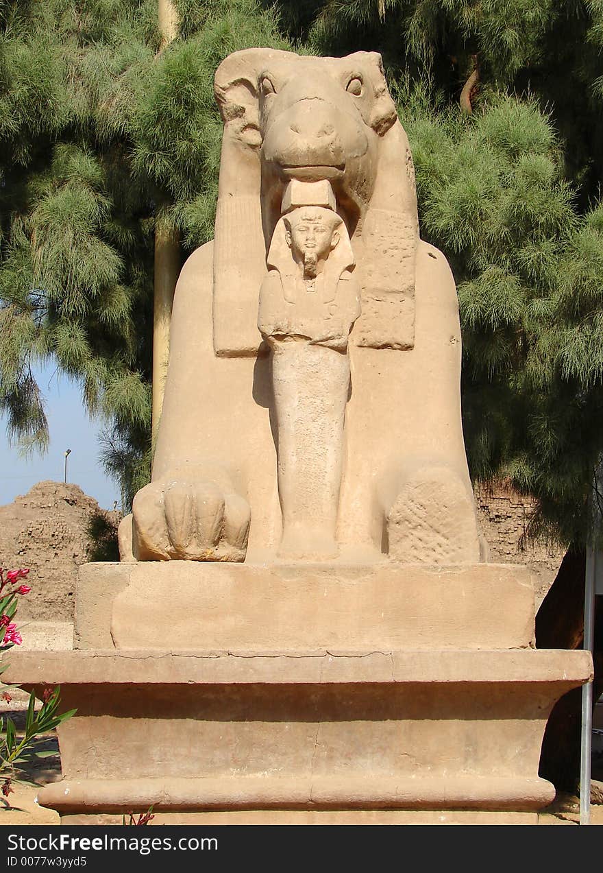 They were the guards of entrance to the palace in Luxor. They were the guards of entrance to the palace in Luxor