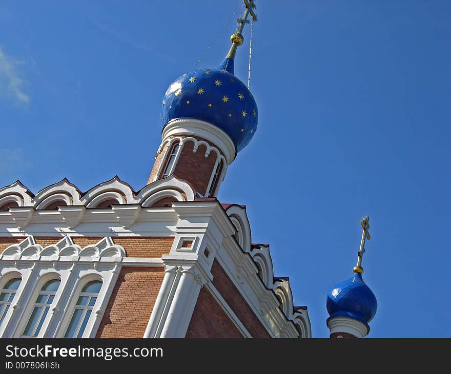 Blue cupola