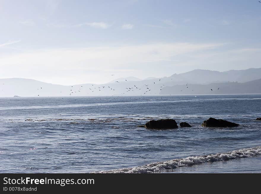 Beautiful peaceful beach shot. Beautiful peaceful beach shot.